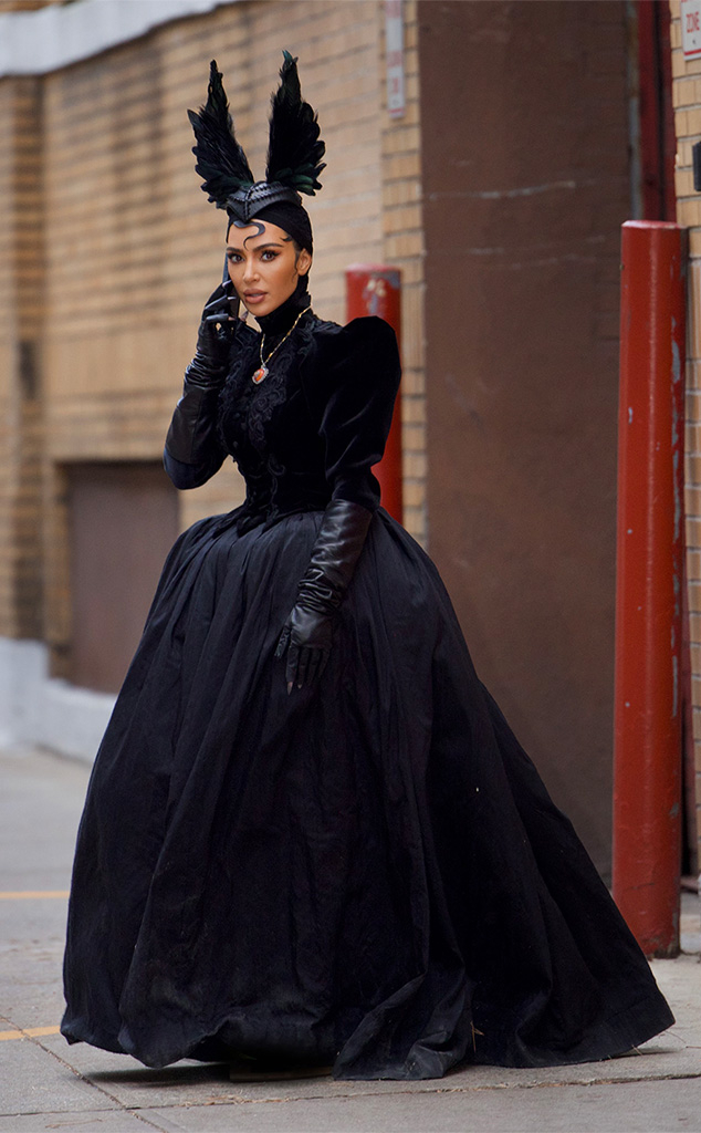 Kim Kardashian's Gothic Transformation for AHS Will Shock You