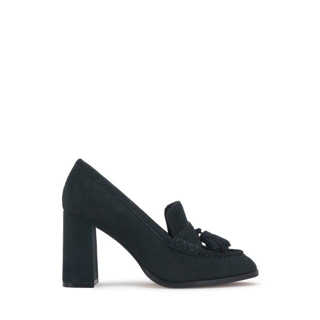 Vince Camuto Aslee 2 heel-black baby sheep — Centro Shoes, Inc.