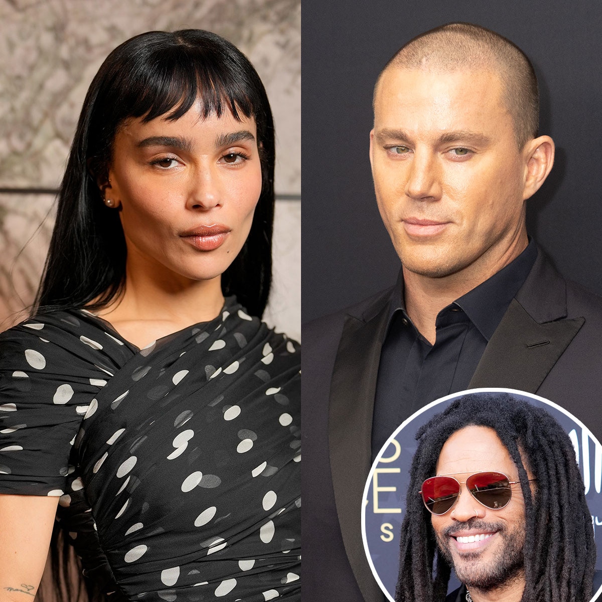 Zoe Kravitz, Channing Tatum, Lenny Kravitz