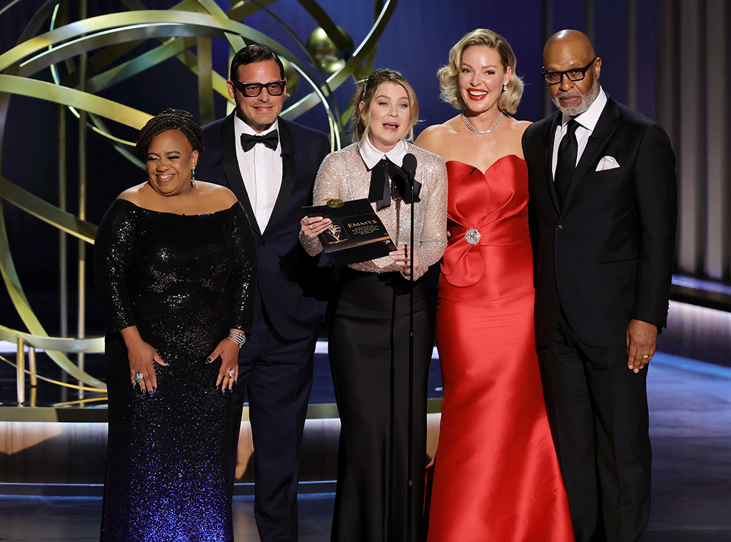 Just Lay Here & Enjoy This Grey's Anatomy Reunion at 2023 Emmys