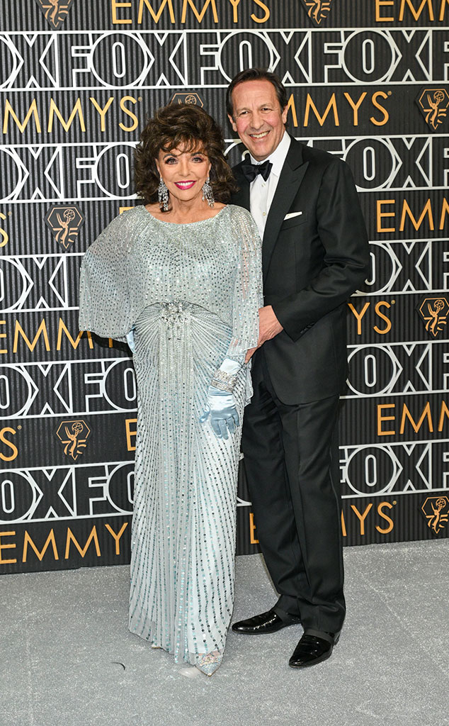 Joan Collins, Percy Gibson, 2023 Emmys