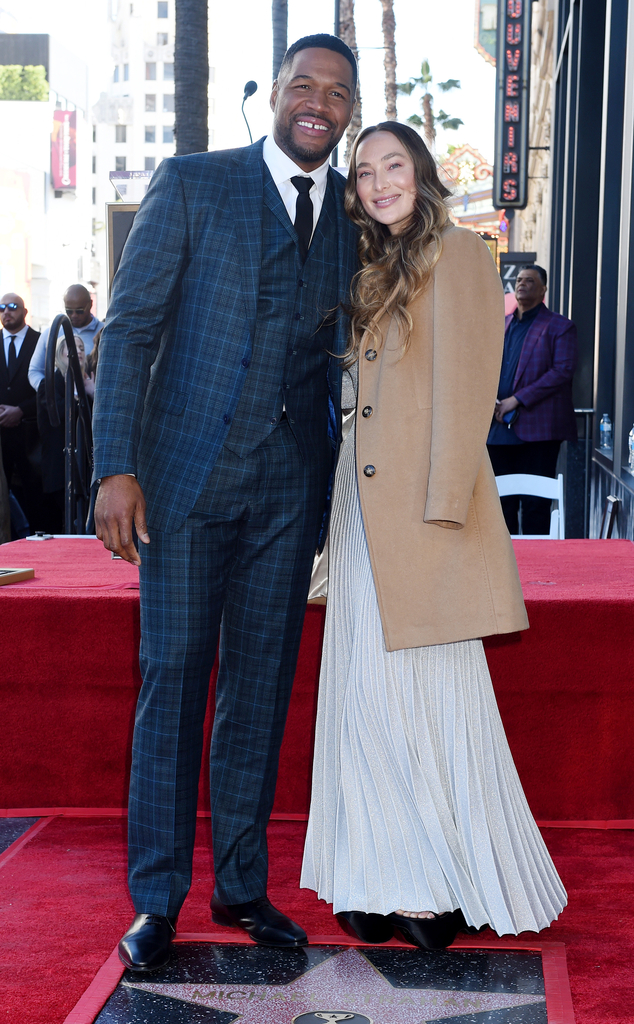 Michael Strahan, Kayla Quick, 2023 Hollywood Walk of Fame