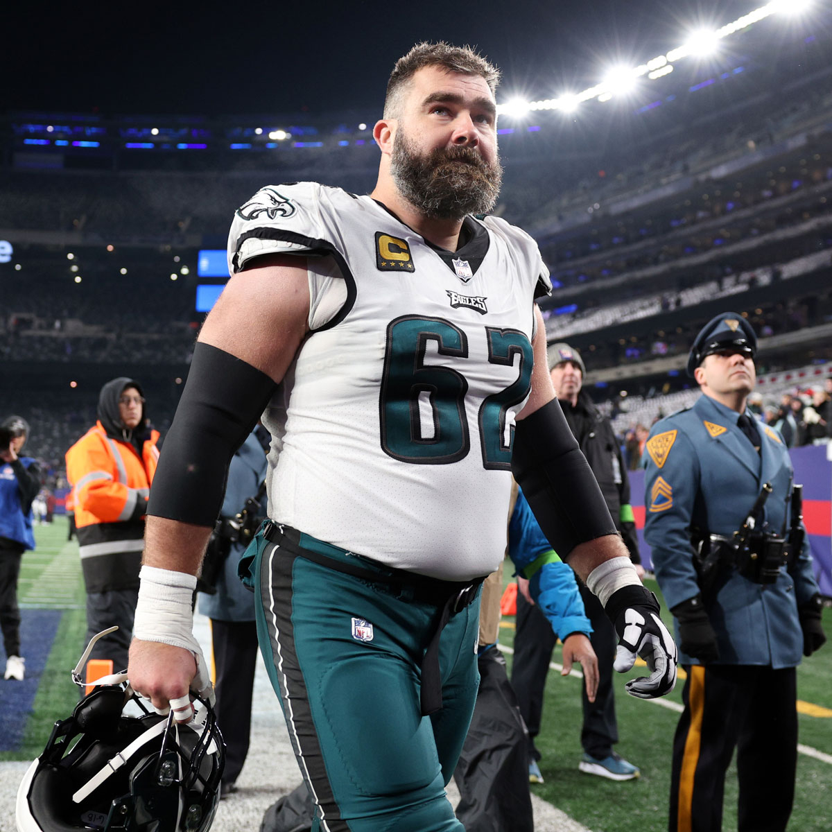 Jason Kelce Tearfully Announces Retirement From NFL After 13 Seasons