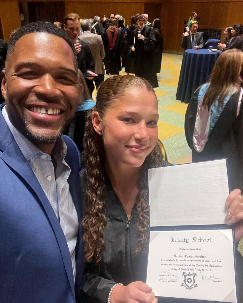 Michael Strahan conta que é avô depois que a filha dá as boas-vindas ao filho