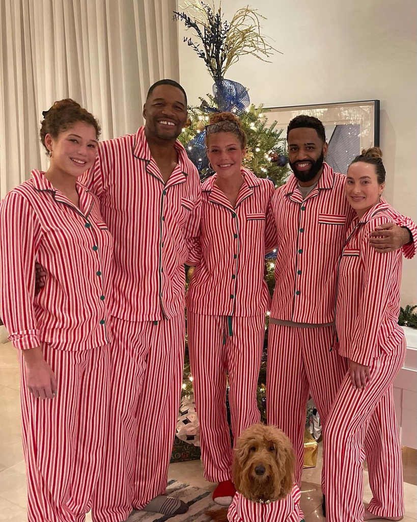 Michael Strahan, Sophia Strahan, Isabella Strahan, Michael Strahan Jr., Kayla Quick