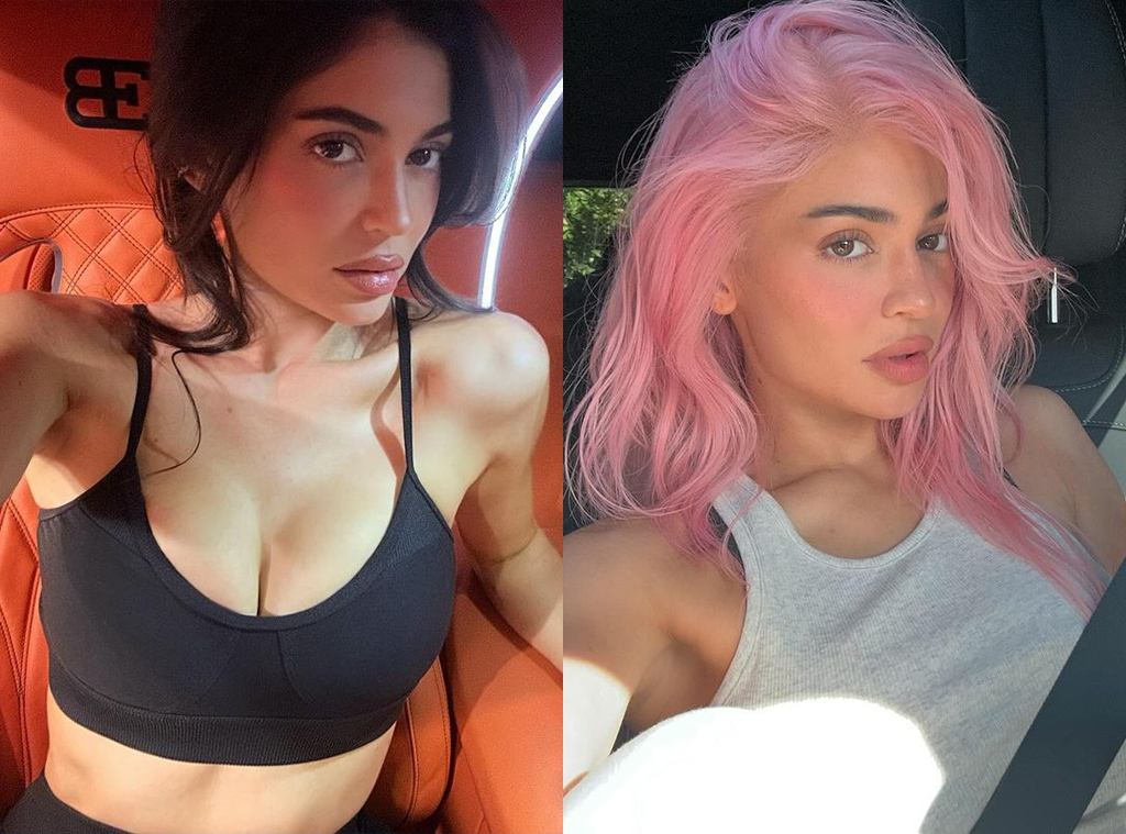 Kylie Jenner's Hair Is Pink Again for the First Time in Years — See Photos