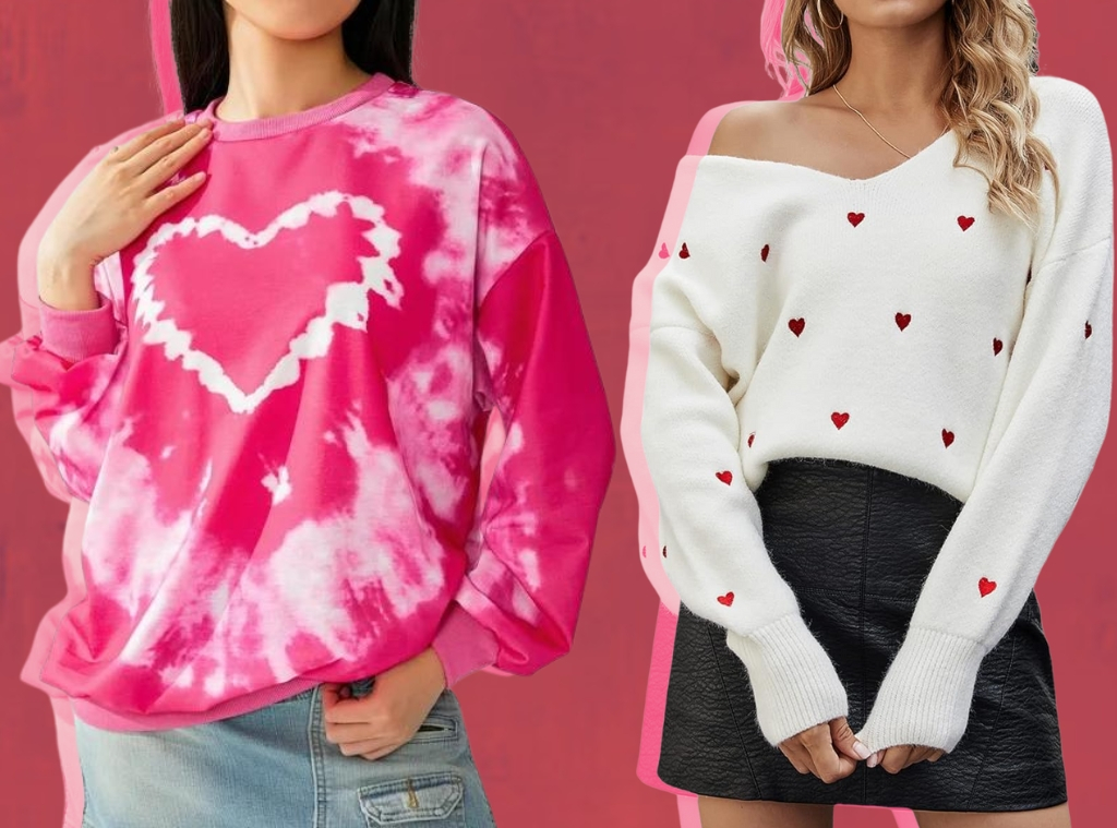 Wear Your Heart on Your Sleeve With Valentine's Day Sweaters Under $40