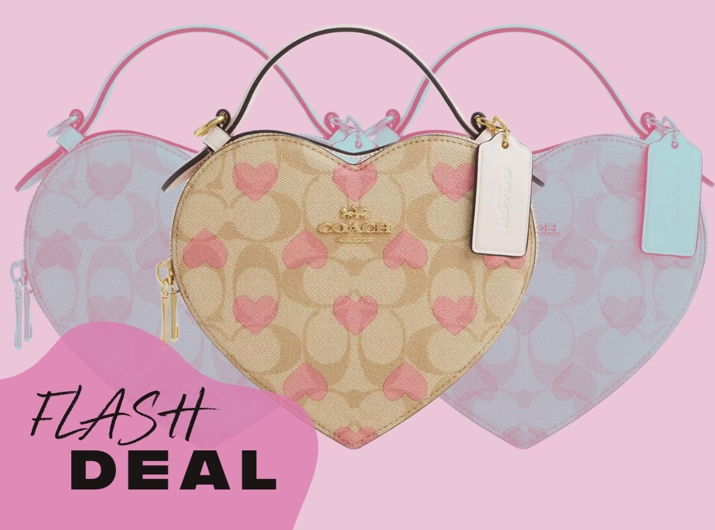 Coach valentine's day purse Clearance