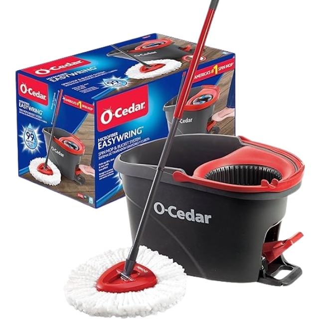 Don Aslett's 12 Microfiber Mop with 2 Microfiber Pads