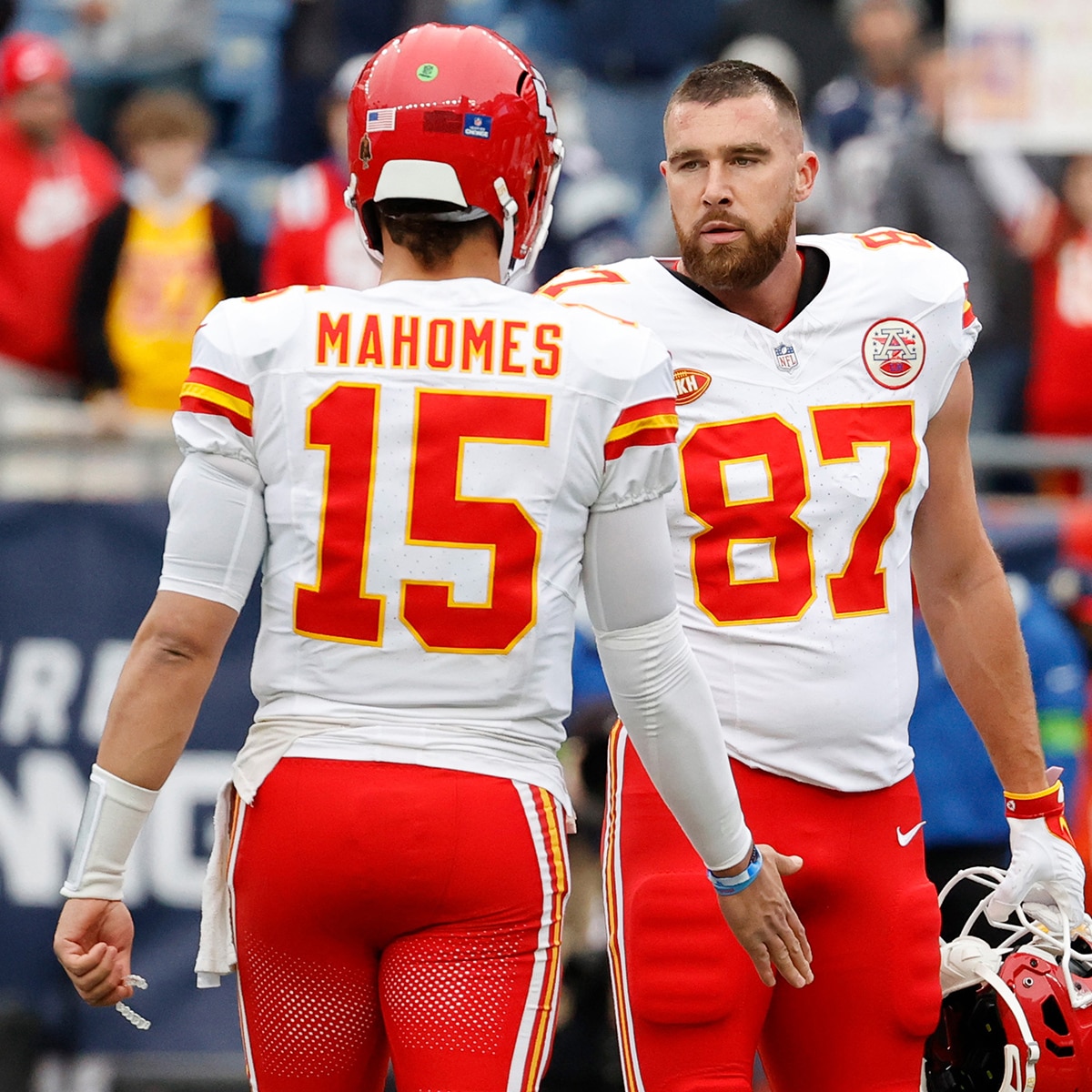 Travis Kelce Slams Fans for Hate Aimed at His Family, Patrick Mahomes