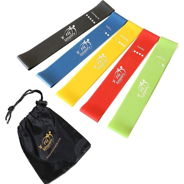 M&S Goodmove Set of 4 Resistance Bands - 1SIZE - Multi, Multi
