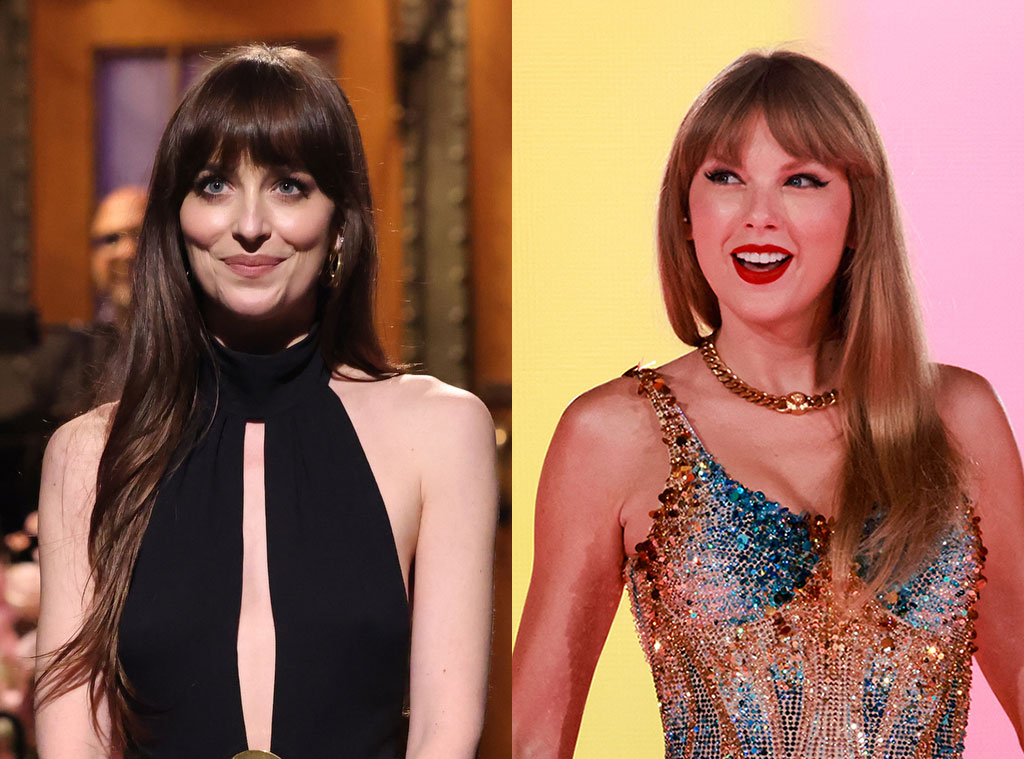 How Dakota Johnson Honored Taylor Swift on SNL