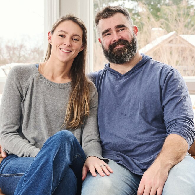 Jason Kelce, Kylie Kelce, Playroom, Pottery Barn Kids