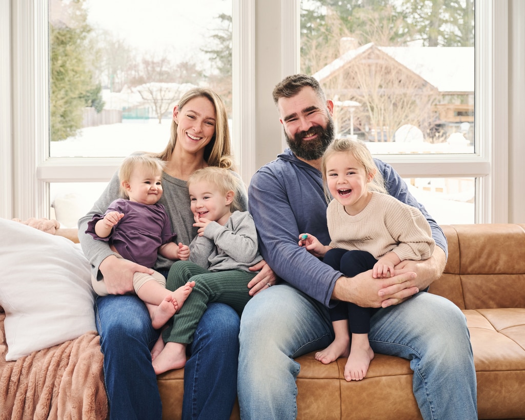 Photos From Inside Jason Kelce And Kylie Kelce’s Family Home