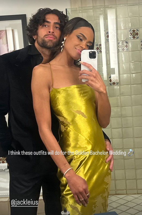 All the Bachelor Nation Members at Gerry Turner and Theresa Nist's Golden  Bachelor Wedding