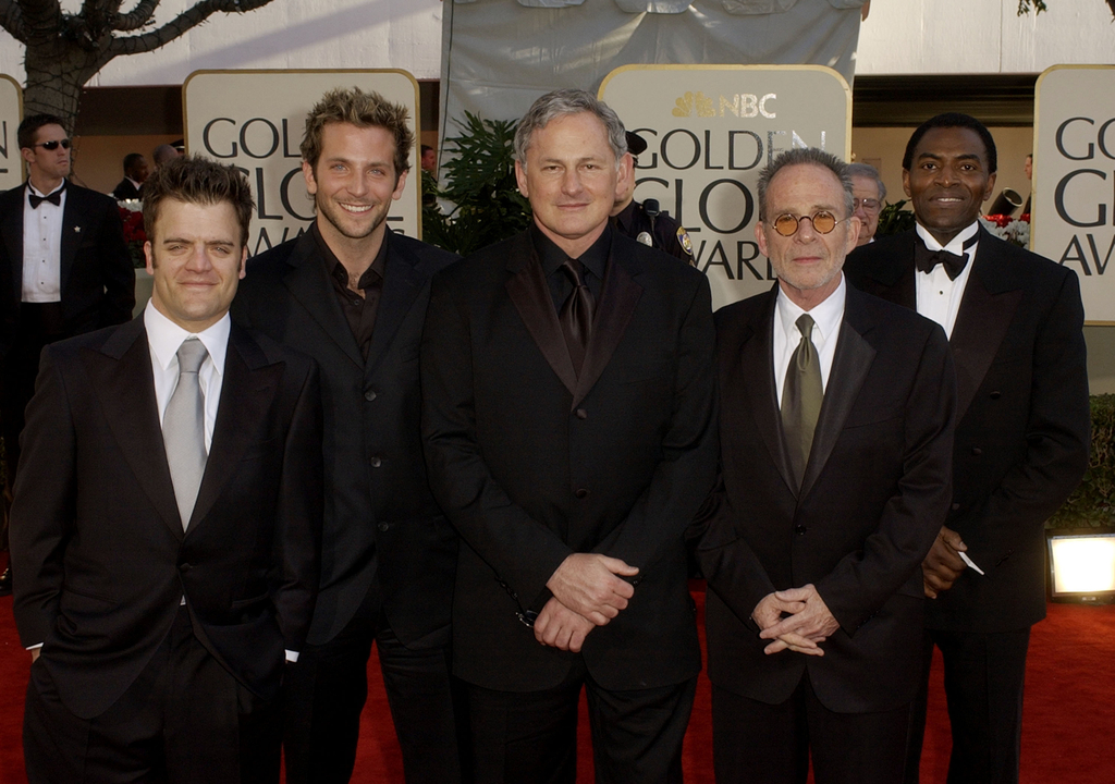 Kevin Weisman, Bradley Cooper, Victor Garber, Ron Rifkin, Carl Lumbly, 2002 Golden Globes, First Golden Globes