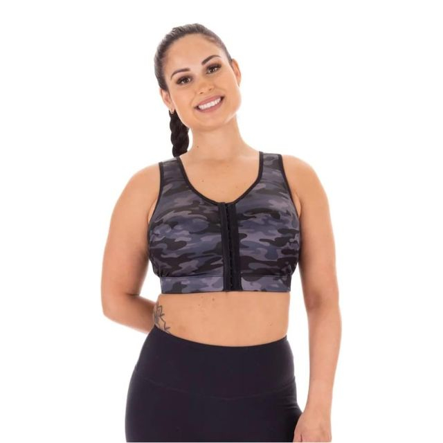 Womens Cropped High Impact Sports Bras for Women Large Bust