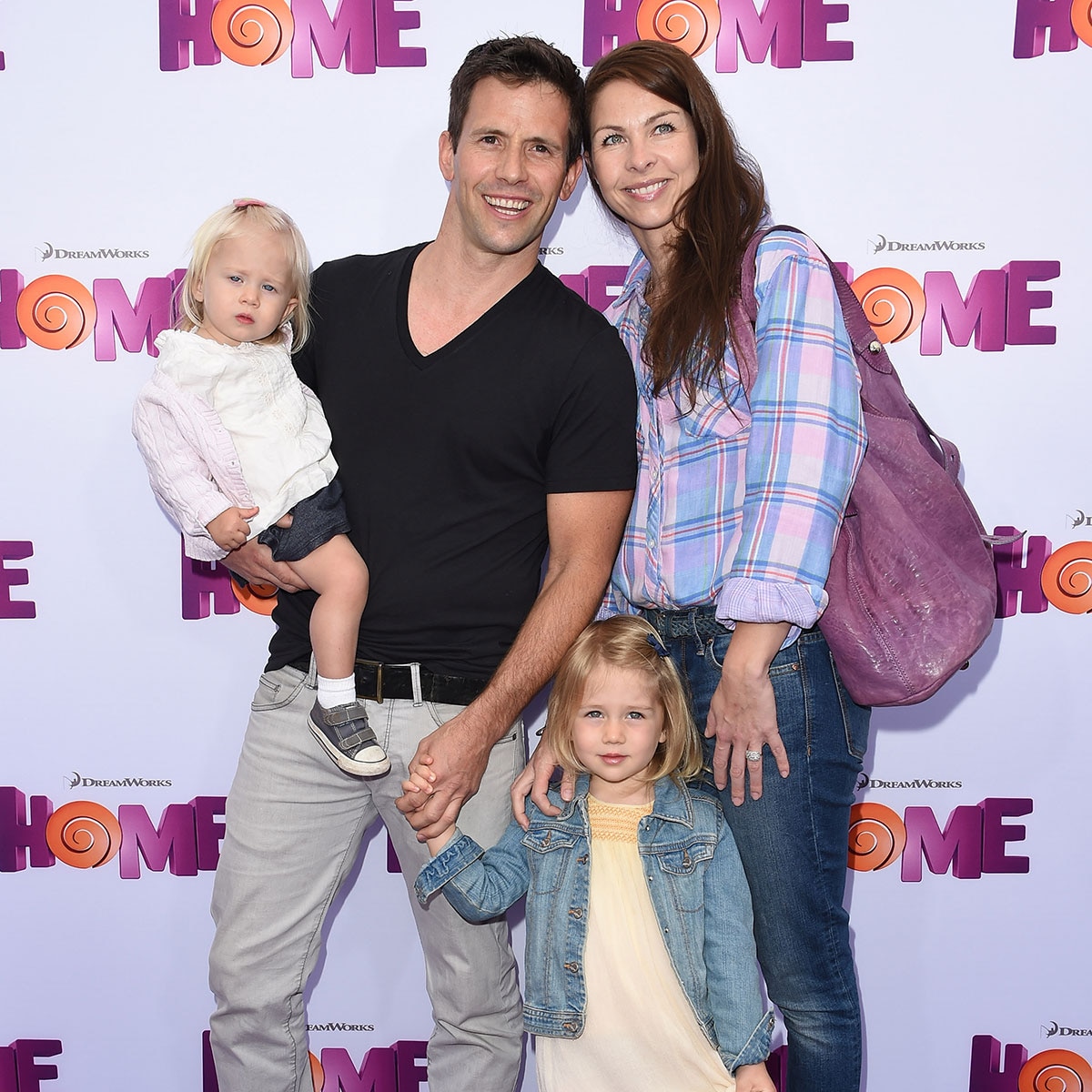 Christian Oliver, Wife, Jessica Klepser, Daughters, Home Movie Premiere, 2015