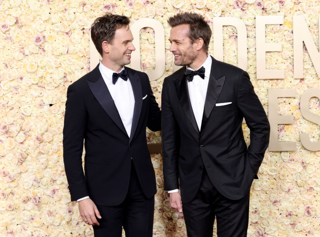 2024 Golden Globes Cast Reunions, Suits, Patrick J. Adams, Gabriel Macht