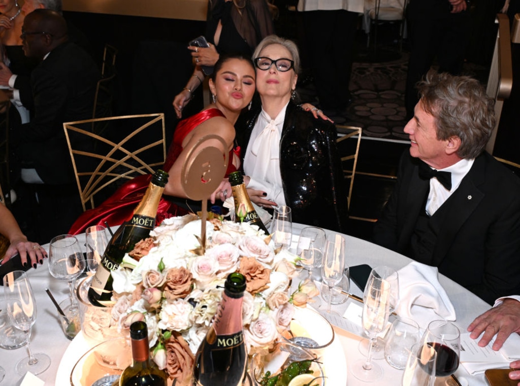 2024 Golden Globes Cast Reunions, OMITB, Selena Gomez, Meryl Streep, Martin Short