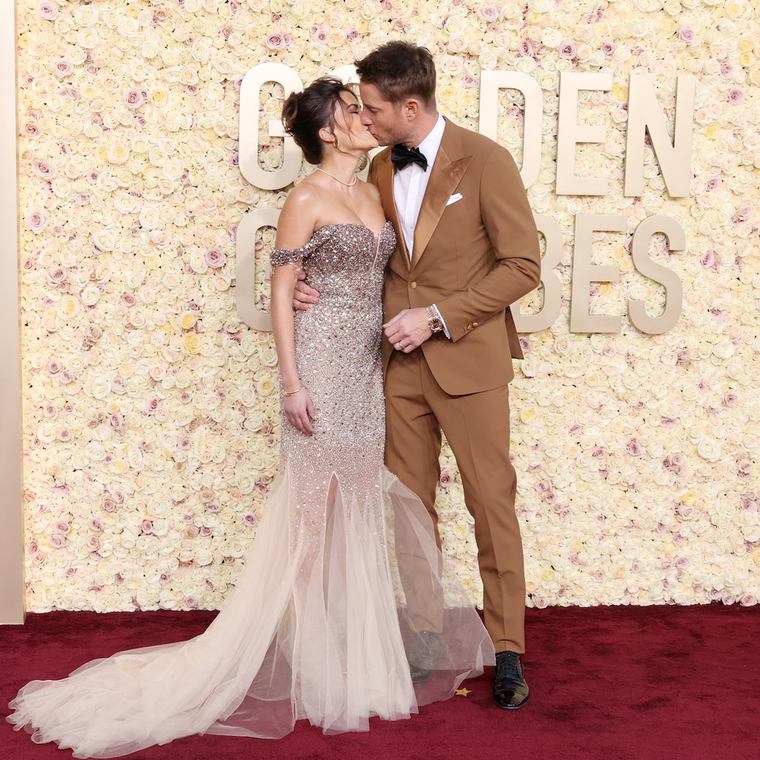 Това са Джъстин Хартли и София Пернас на наградите Златен глобус