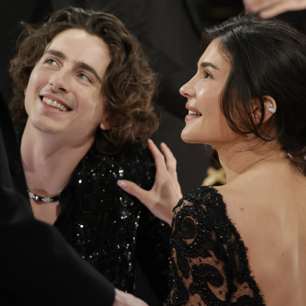 Kylie Jenner Seemingly Says “I Love You” to Timothée Chalamet