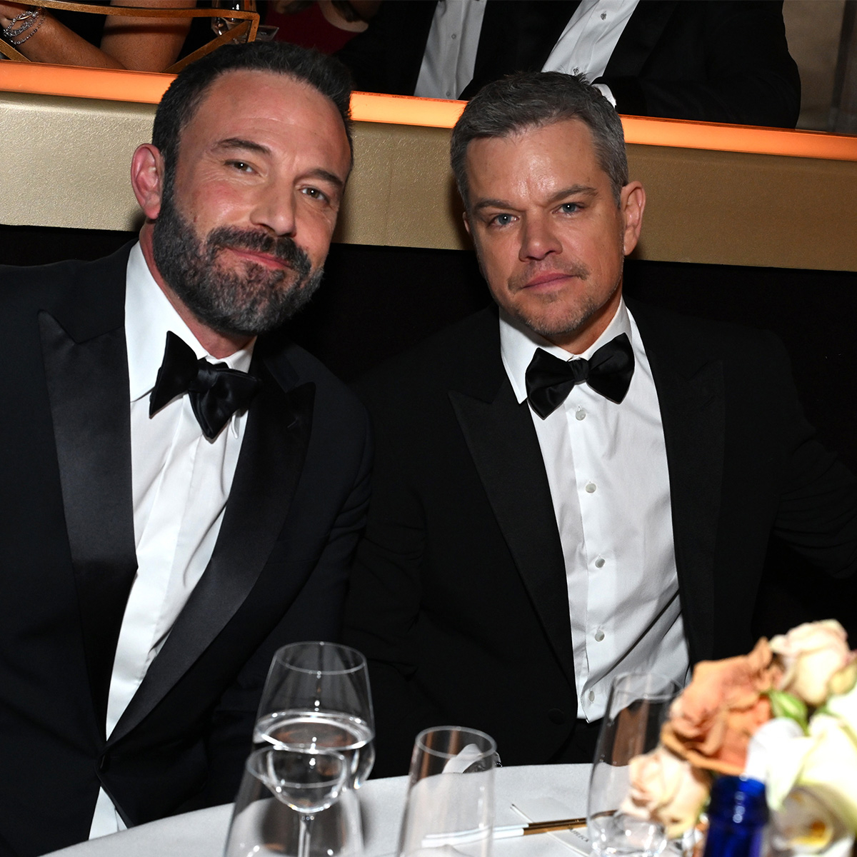 Ben Affleck and Matt Damon Are BFF Goals at the 2024 Golden Globes