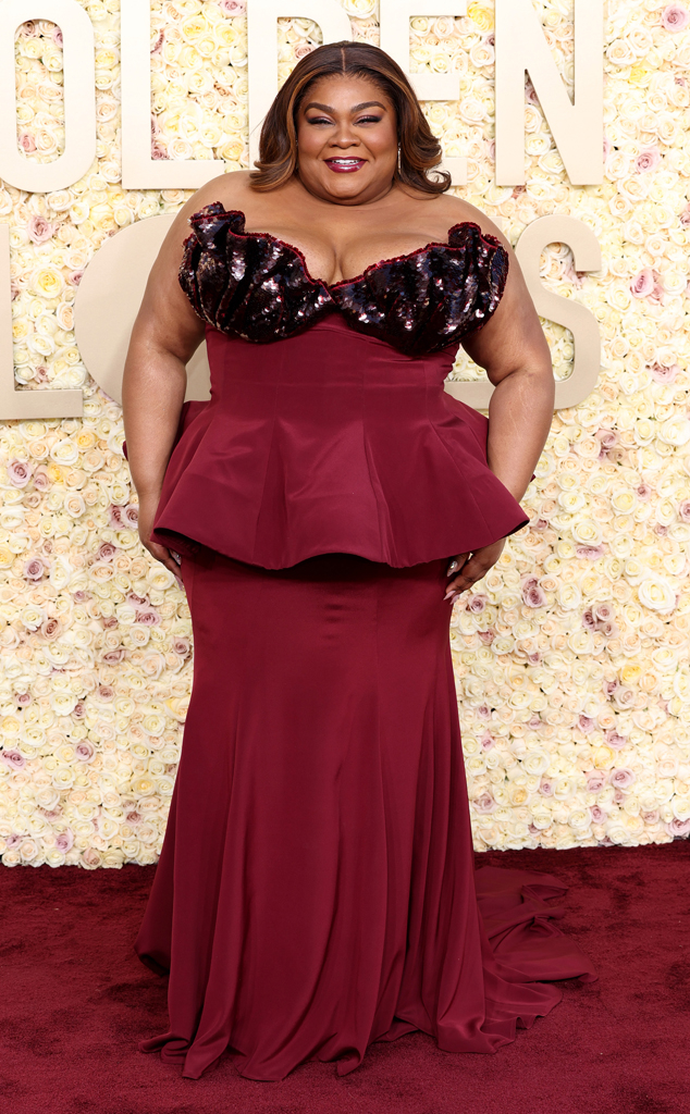 Da'Vine Joy Randolph, 2024 Golden Globes, 2024 Golden Globe Awards, Arrivals