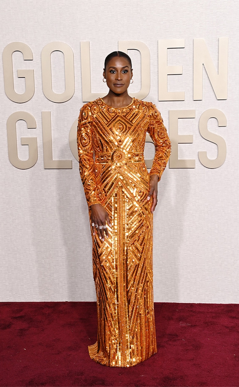 Issa Rae, 2024 Golden Globes, 2024 Golden Globe Awards, Arrivals