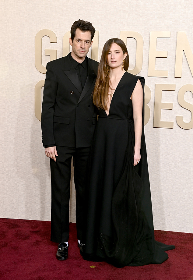 Mark Ronson and Grace Gummer, 2024 Golden Globe Awards