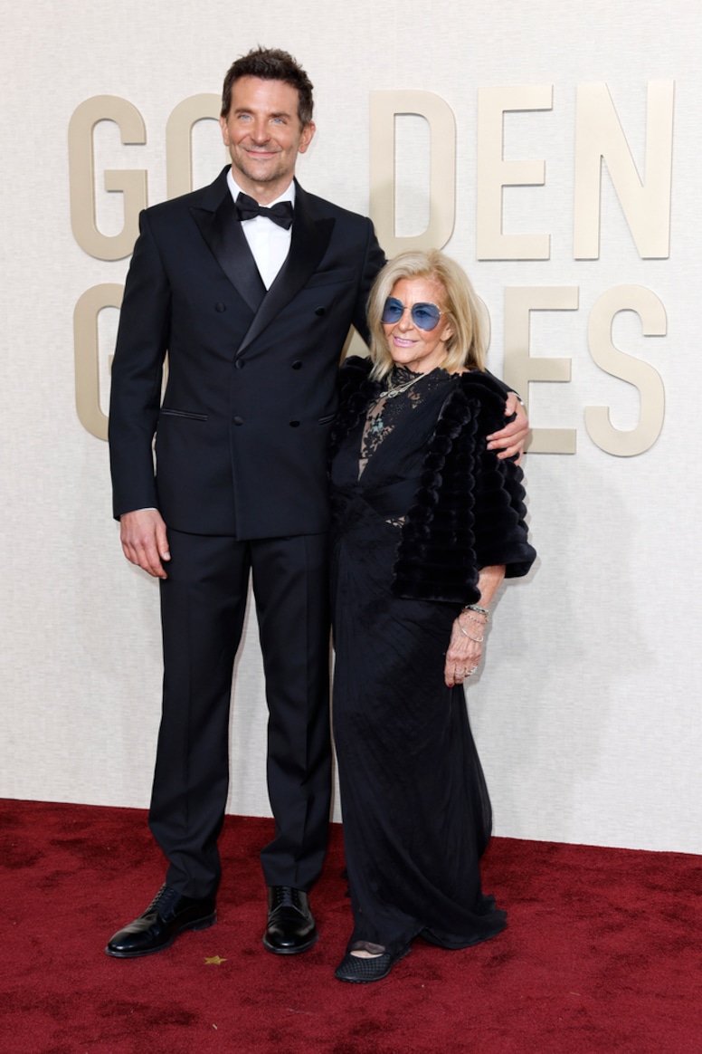 Bradley Cooper, Gloria Campano, 2024 Golden Globes, 2024 Golden Globe Awards, Arrivals