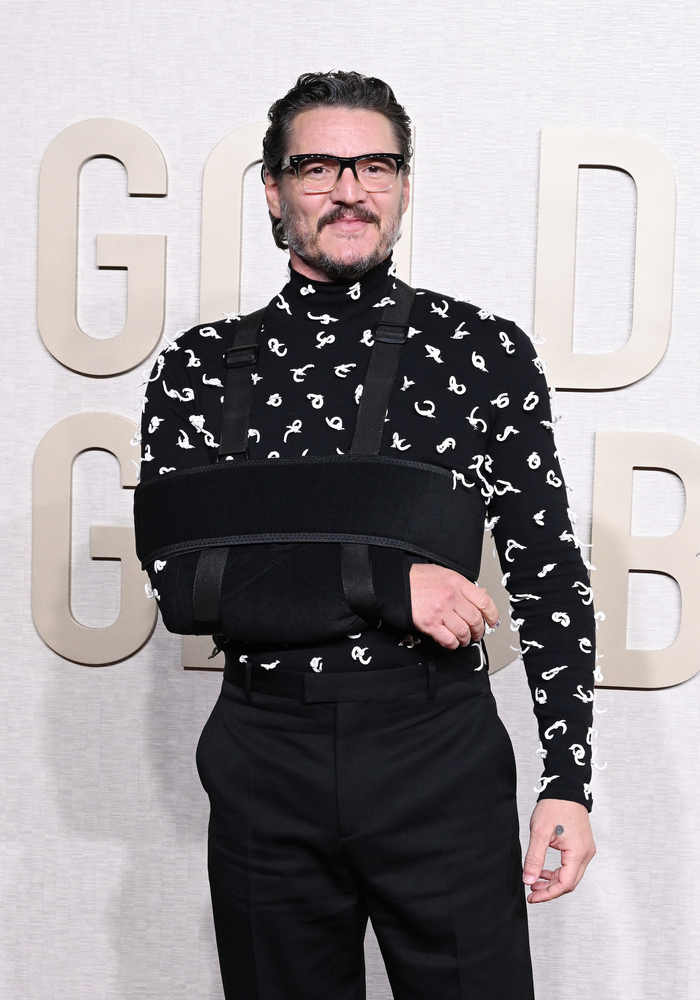 Pedro Pascal, Golden Globes, 2024 Golden Globe Awards, Arrivals