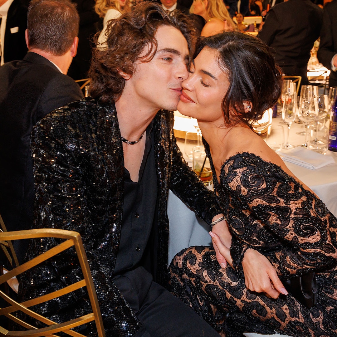 Inside Kylie Jenner and Timothée Chalamet's Golden Globes Date Night
