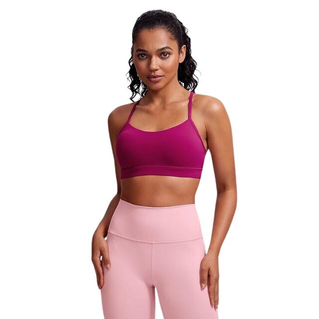 Workout Queen Sports Bra - Pink  Flare leggings, Pink sports bra, Pink  leggings