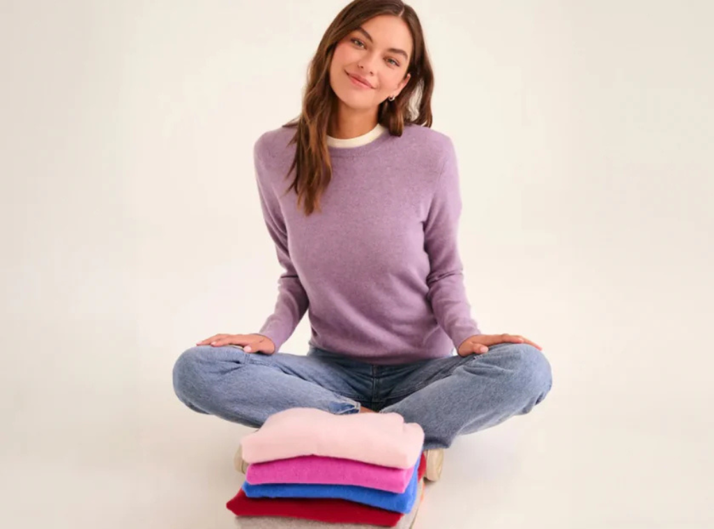 Elevate Your Fall Style With This 98 Cashmere Sweater for Just 75
