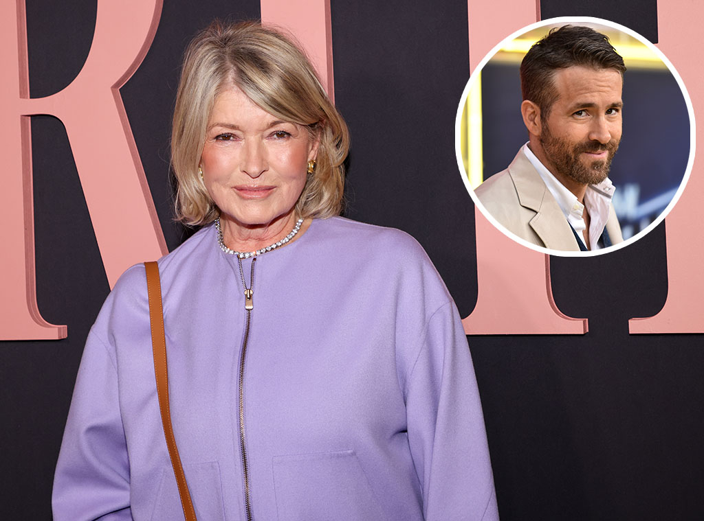 Martha Stewart Says Neighbor Ryan Reynolds Is "Not So Funny" IRL