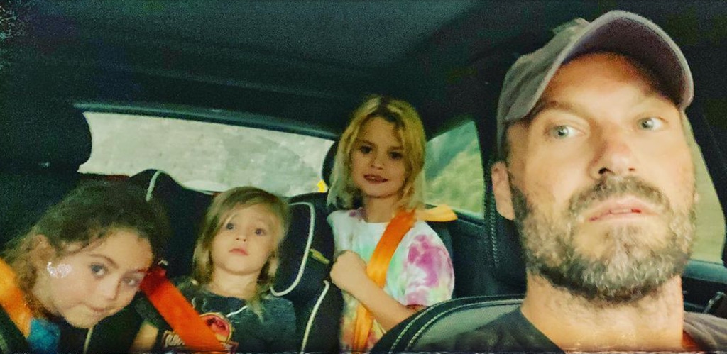 Brian Austin Green, kids, Instagram, Blended Family Photos