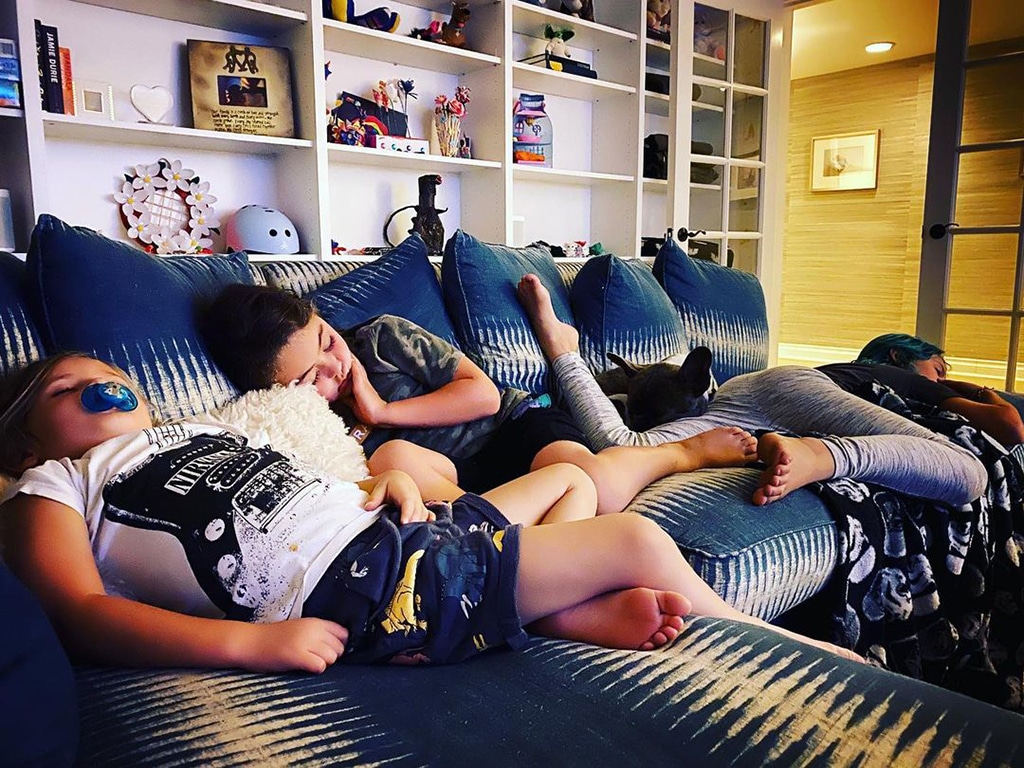 Brian Austin Green, kids, Instagram, Blended Family Photos