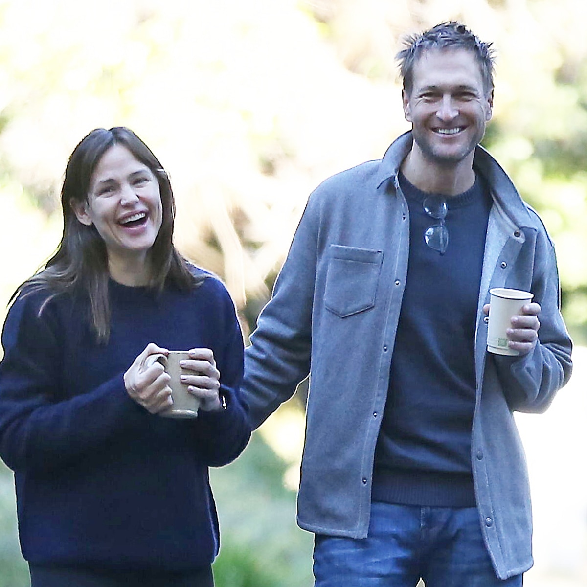 Jennifer Garner y su novio John Miller salen en una rara salida pública