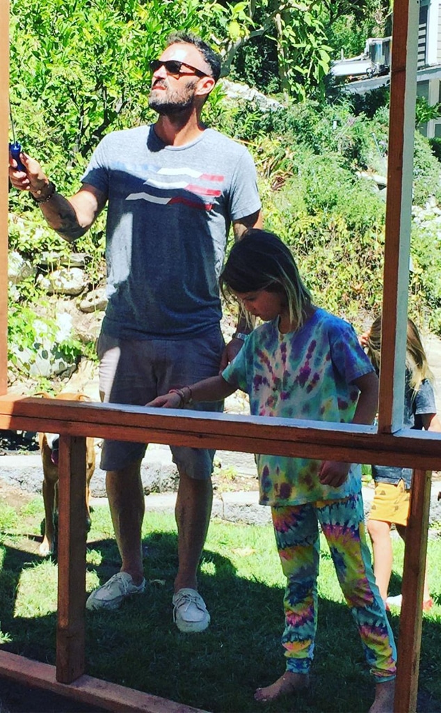 Brian Austin Green, kids, Instagram, Blended Family Photos
