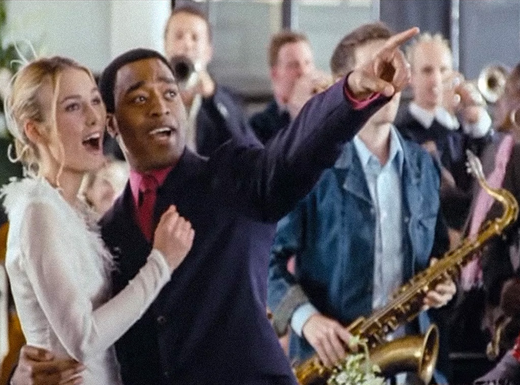 Keira Knightley, Chiwetel Ejiofor, Love Actually, 2003