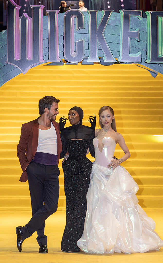 Ariana Grande, Cynthia Erivo, Jonathan Bailey, Big Pic