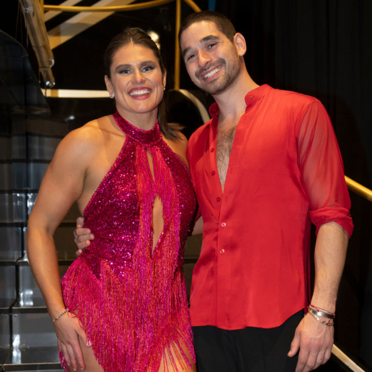 DWTS’ Ilona Maher & Alan Bersten React to Fans Hoping for a Romance