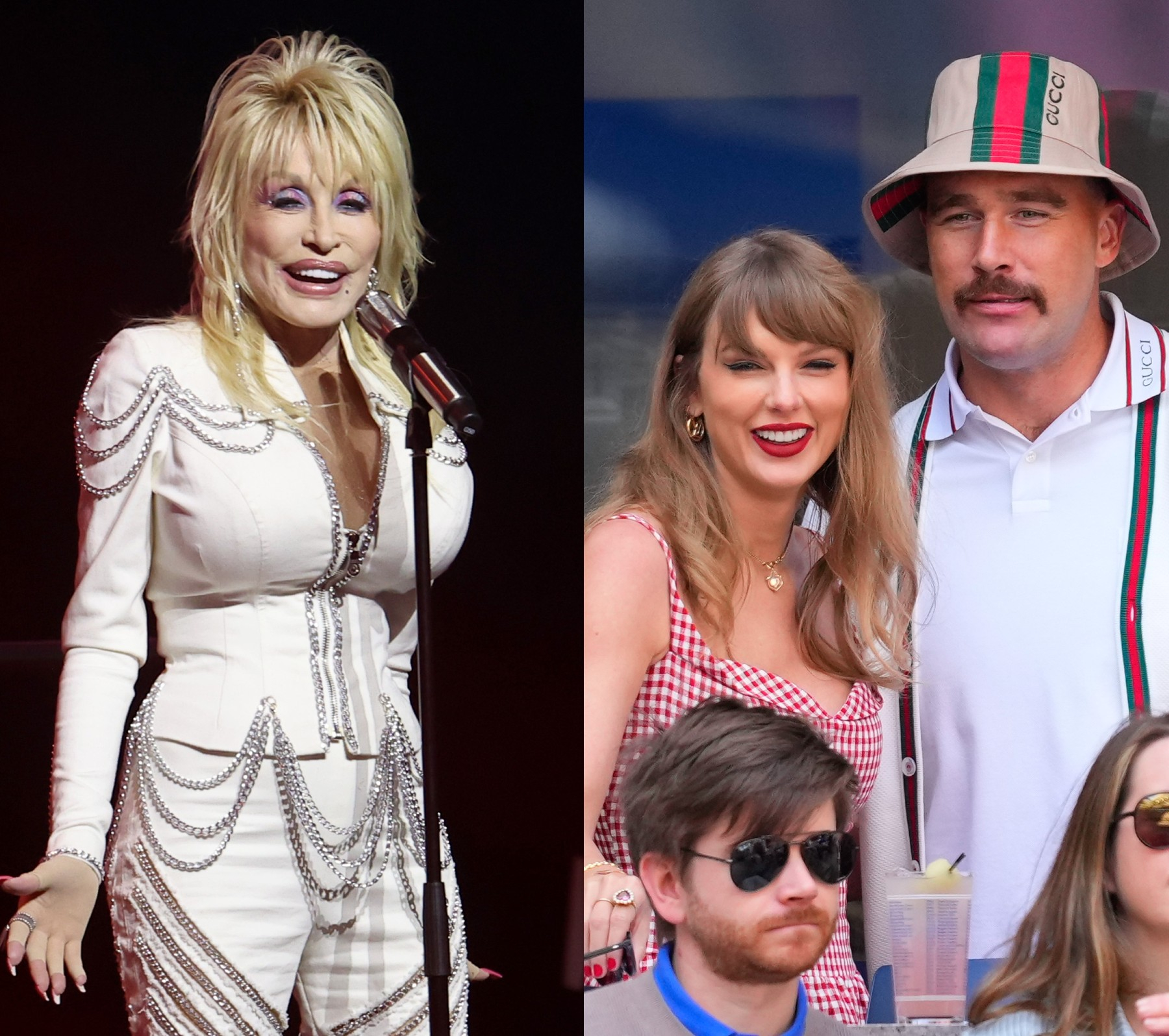 Dolly Parton Is a Fan of Taylor Swift and Travis Kelce's "Love Affair"