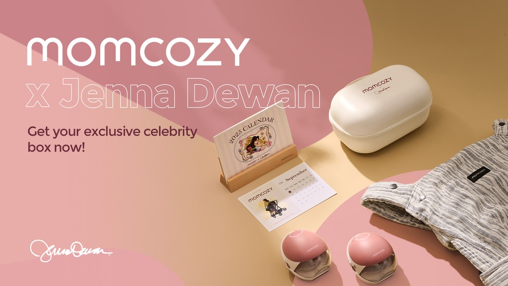 How the Jenna Dewan x Momcozy Exclusive Cozy Gift Set Redfines Momhood