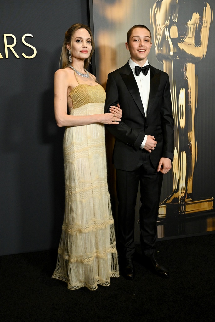 Knox Jolie-Pitt at 2024 Governors Awards