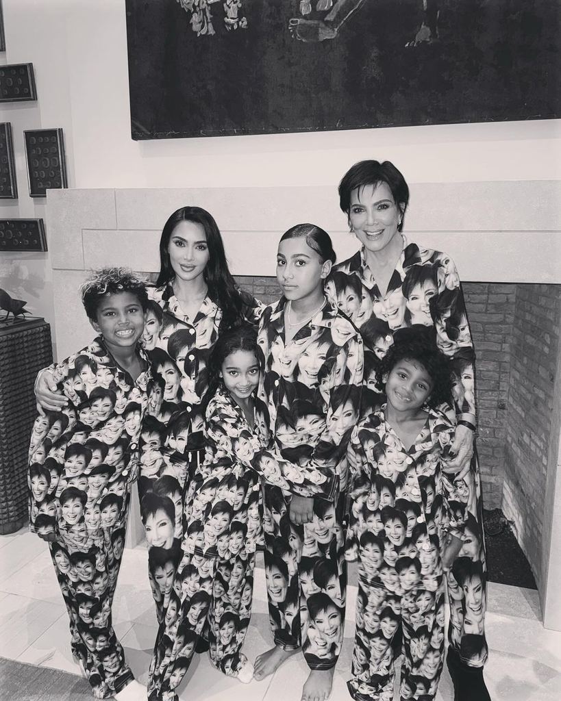 Kim Kardashian, Kris Jenner, North West, Saint West, Chicago West, Psalm West