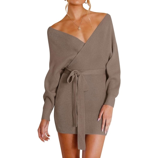 10 Best Sweater Dresses Under $60 Secretly From Amazon
