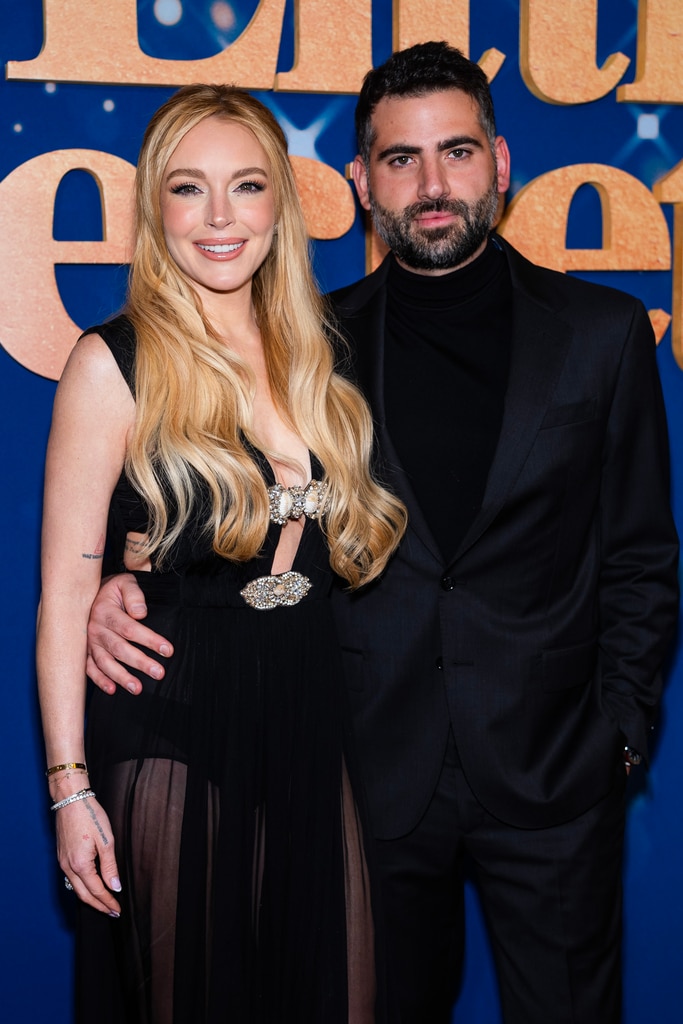 See Lindsay Lohan and Bader Shammas' Rare Red Carpet Date Night