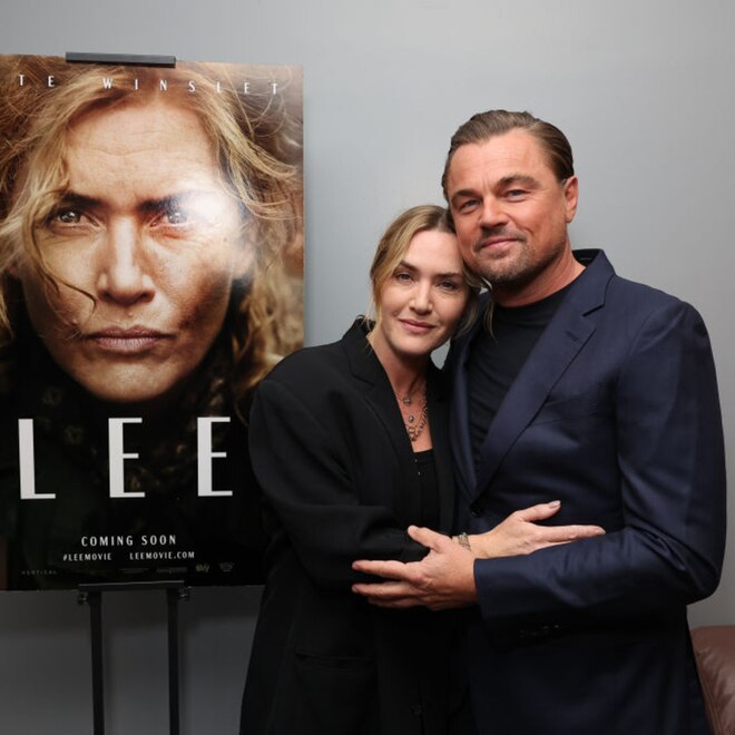 Kate Winslet and Leonardo DiCaprio Lee Special Screening
